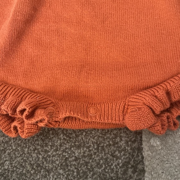 Cat & Jack mustard romper 18 m - Picture 3 of 5